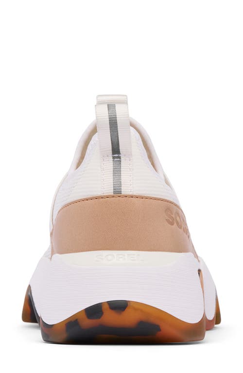 Sorel Kinetic Impact Ii Strap Sneakers In Sea Salt/sea Salt