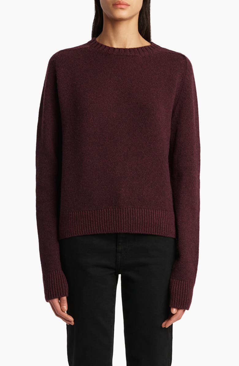 Khaite Nera Cashmere Sweater, Main, color, Plum