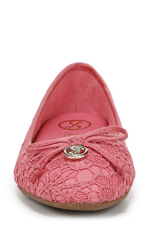 Sam & Libby Callan Ballet Flat In Pink