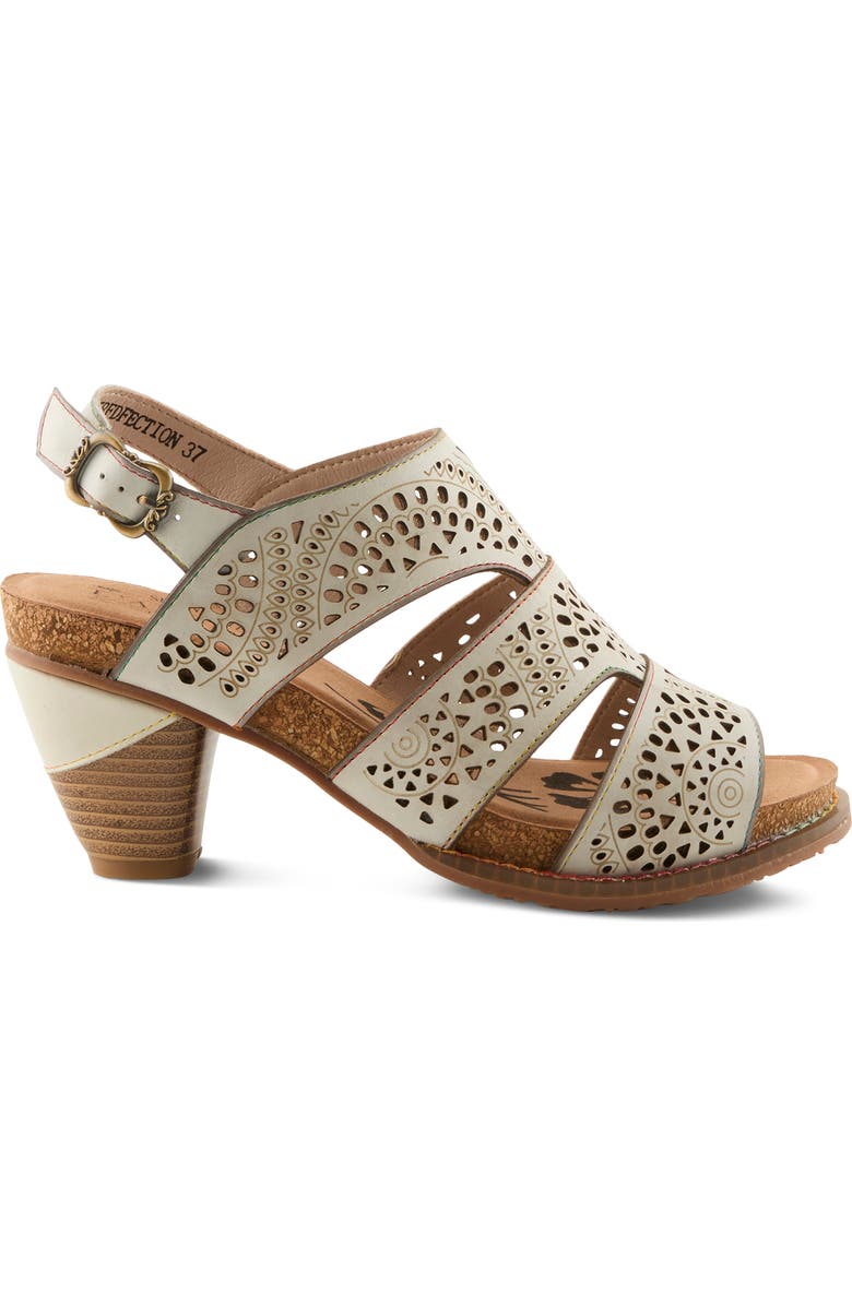 L'Artiste by Spring Step Perfdfection Slingback Sandal, Alternate, color, Bone