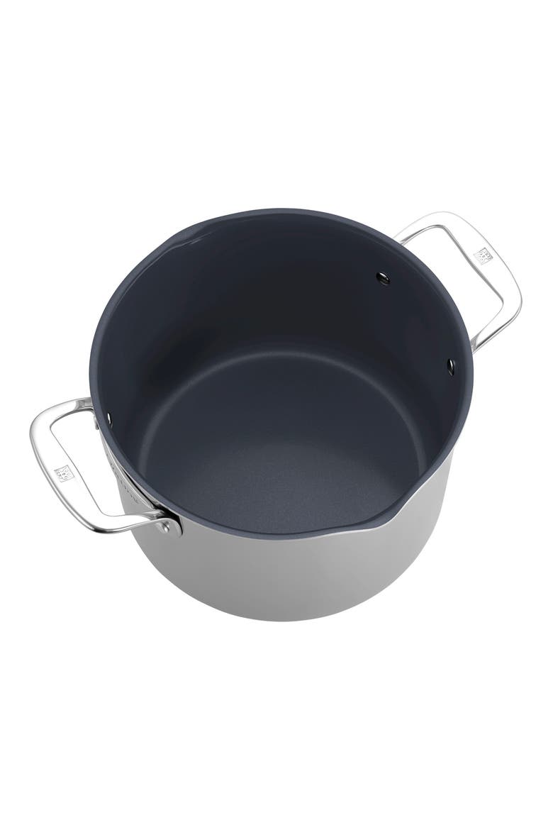 Clad CFX 8-Quart Nonstick Stainless Steel Stock Pot, Alternate, color, STAINLESS STEEL