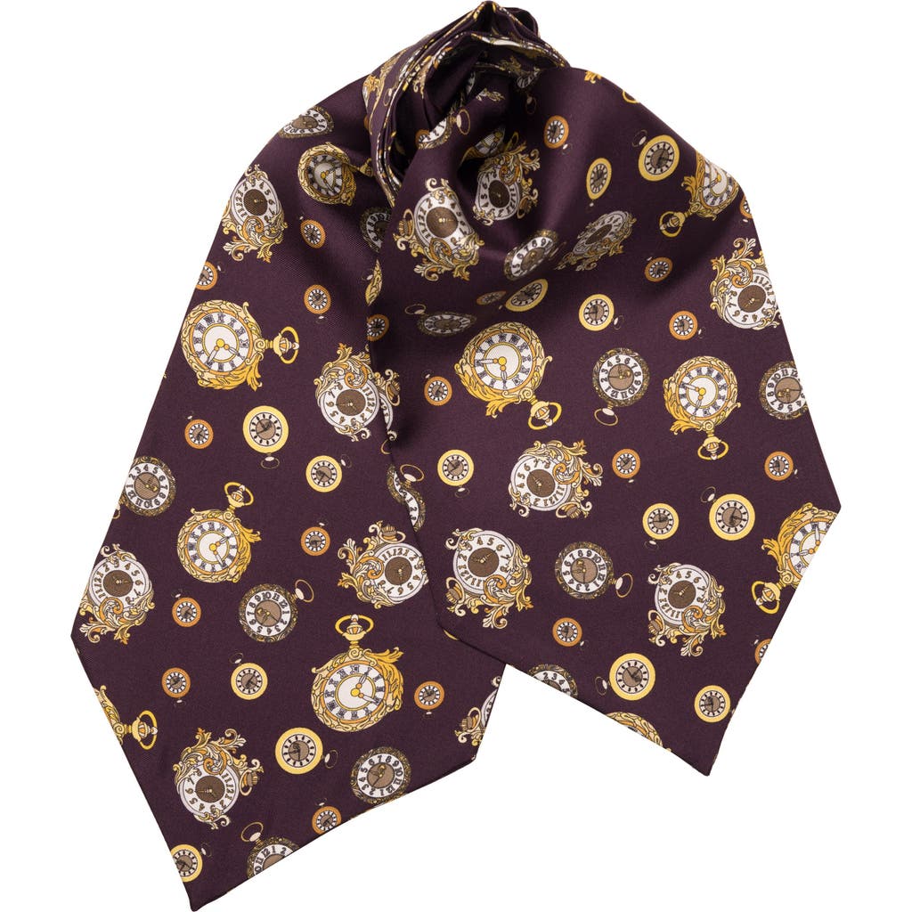 Elizabetta Gilded Keeper In Plum