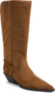 Open Edit Savannah Leather Tall Boot