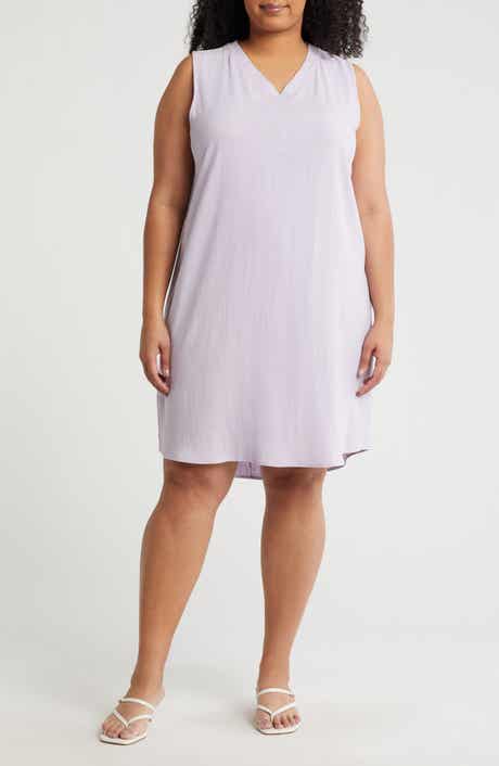 Renee C V-Neck Sleeveless Shift Dress