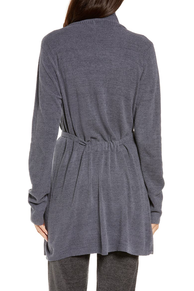CozyChic™ Drape Rib Cardigan, Alternate, color, PACIFIC BLUE