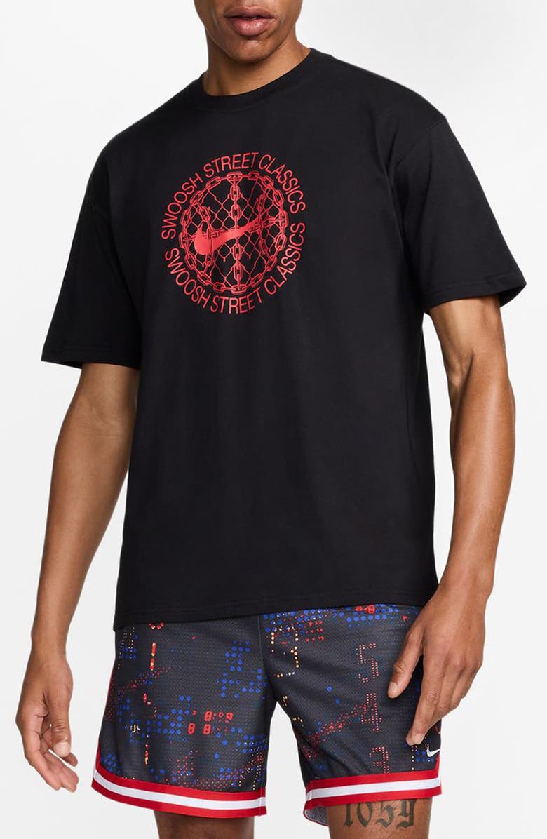 Nike Max90 NAOS Graphic T-Shirt, Main, color, Black