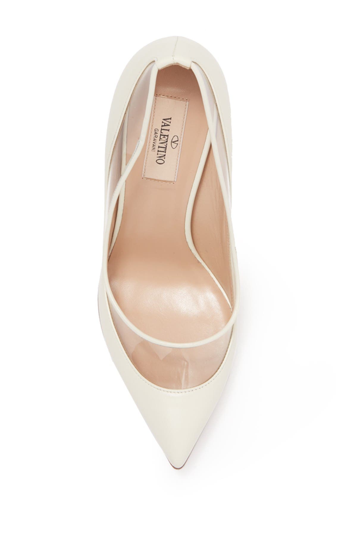 Valentino Garavani Glassglow Pointy Toe Pump, Alternate, color, 