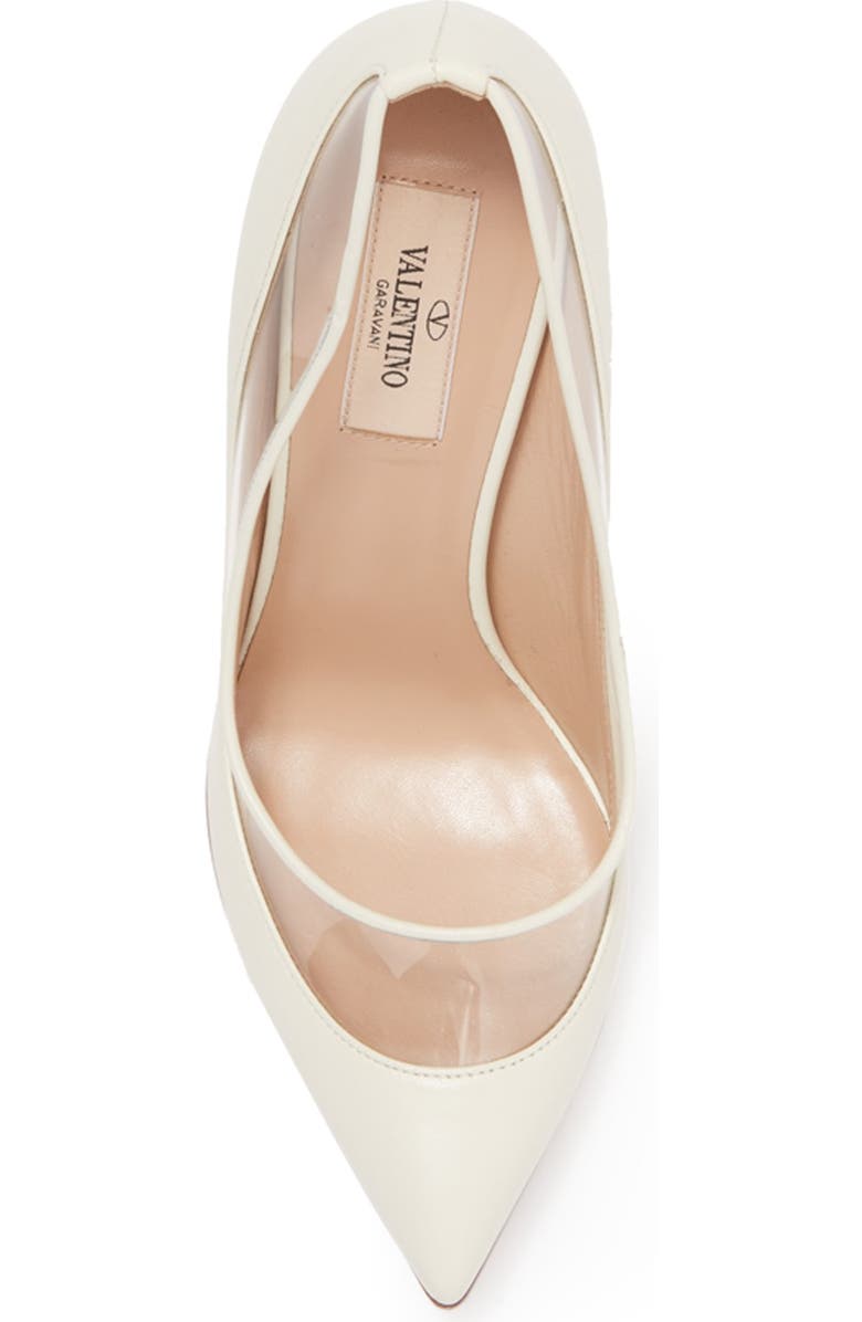 Valentino Garavani Glassglow Pointy Toe Pump, Alternate, color,