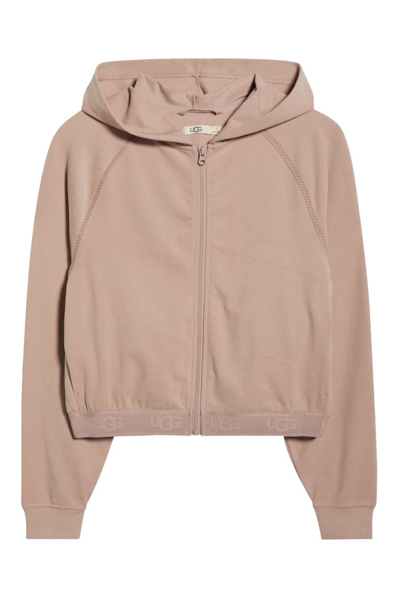 Aubrie Zip-Up Hoodie, Alternate, color, DAWN PATROL