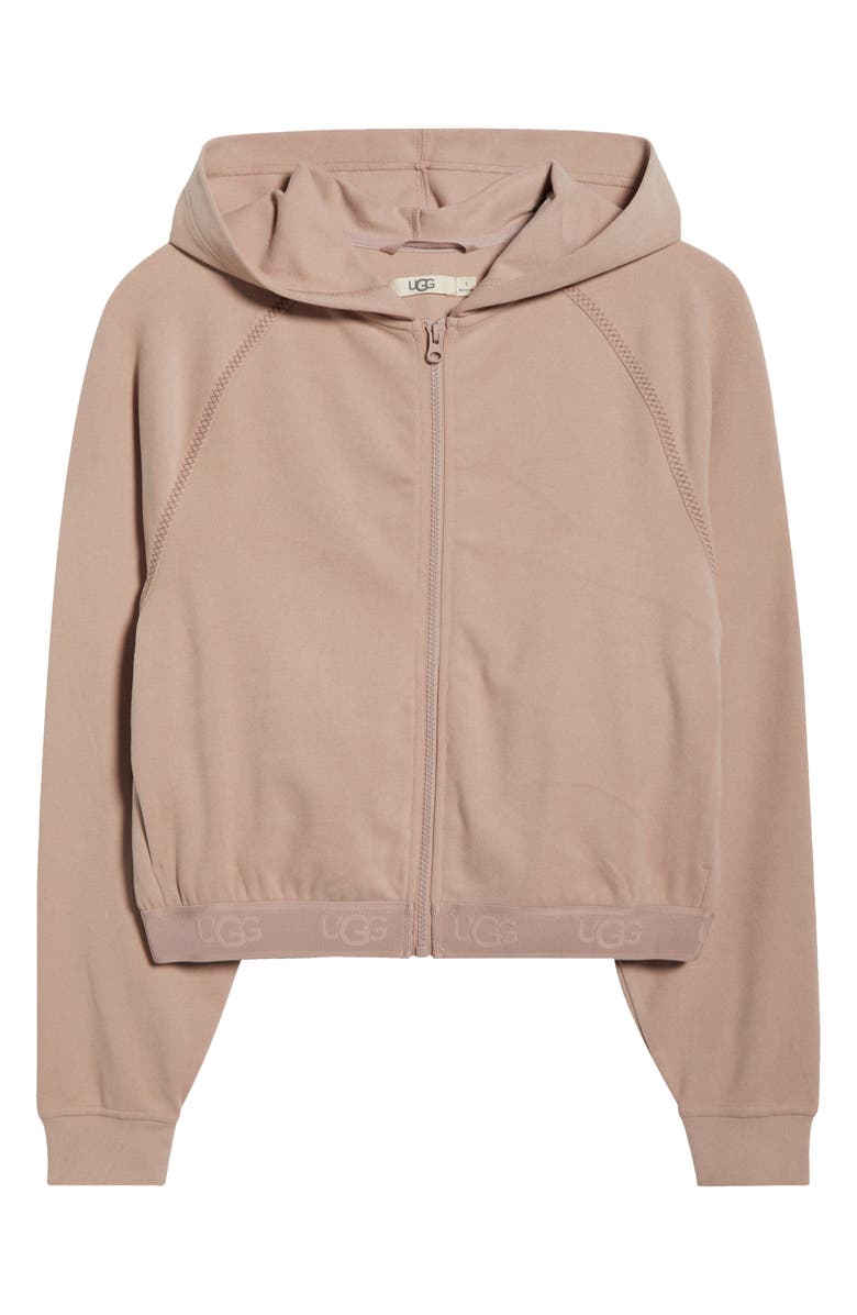 UGG<sup
®</sup
Aubrie Zip-Up Hoodie, Alternate, color, Dawn Patrol