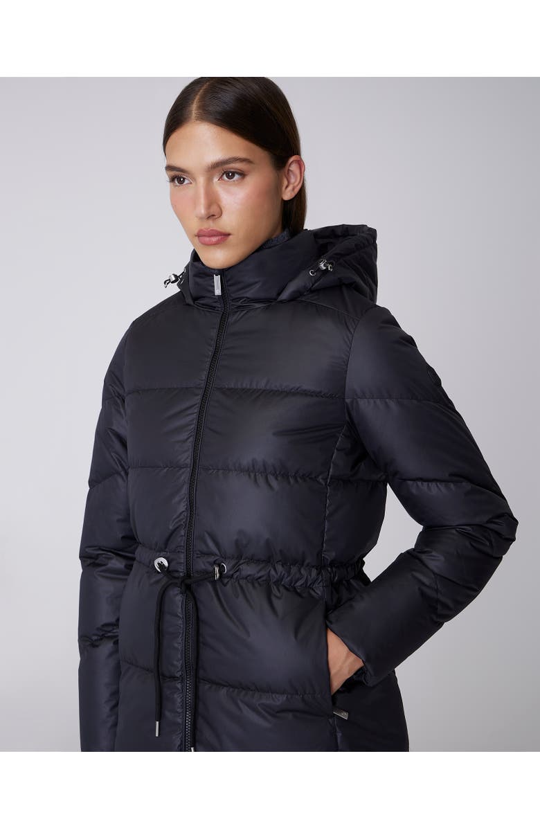 Quartz Co. ISABELA | Lightweight Hooded Waisted Down Jacket, Alternate, color, 