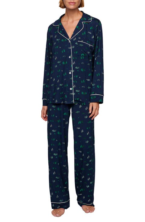 Gisele Printed Long Pajamas