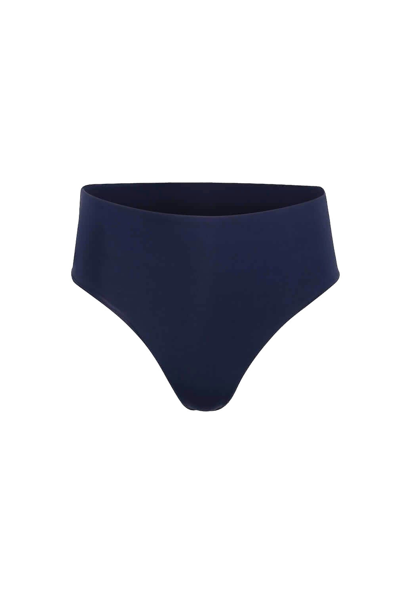 Serena Hipster Bikini Bottom, Alternate, color, Navy Blue