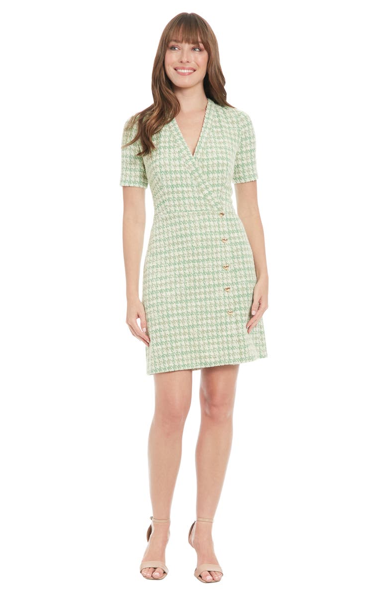 London Times Boucle Shift Dress, Alternate, color,
