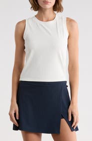 MARIKA Ellie Ribbed Crop Tank