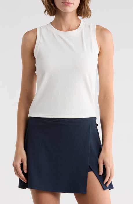 MARIKA Ellie Ribbed Crop Tank