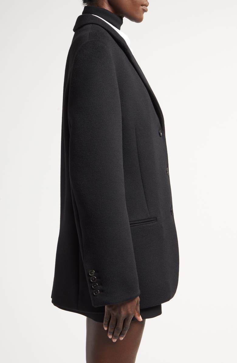 The Row Glenn Single Breasted Double Face Cashmere Blazer, Alternate, color, 