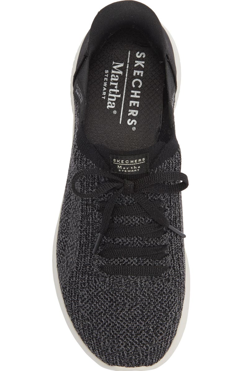 SKECHERS x Martha Stewart Ultra Flex 3.0 Sneaker, Alternate, color, Black