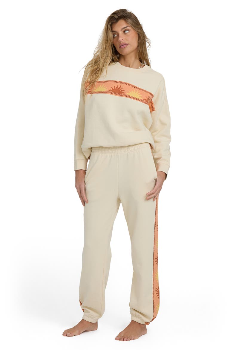Echo Fleece Joggers, Alternate, color, WHITE CAP