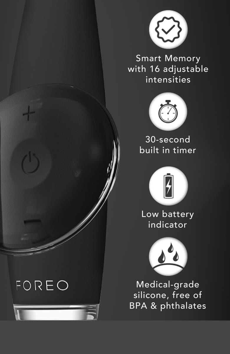 FOREO ISSA 3 Electric Toothbrush, Alternate, color, Black