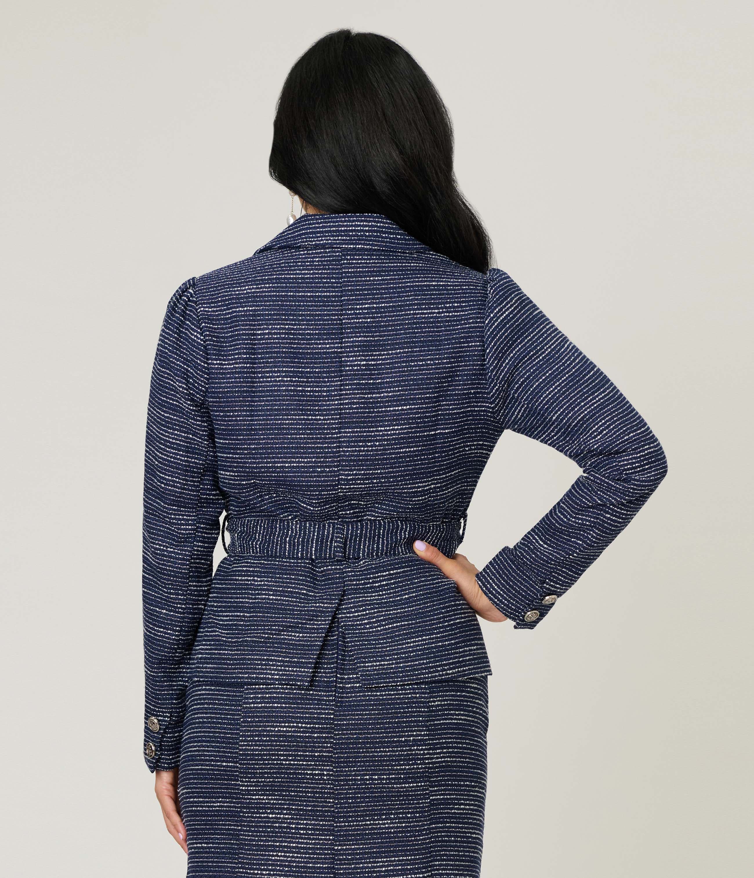 1940s Tweed Belted Jacket - image 2