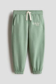 H&M Embroidery-detail Joggers