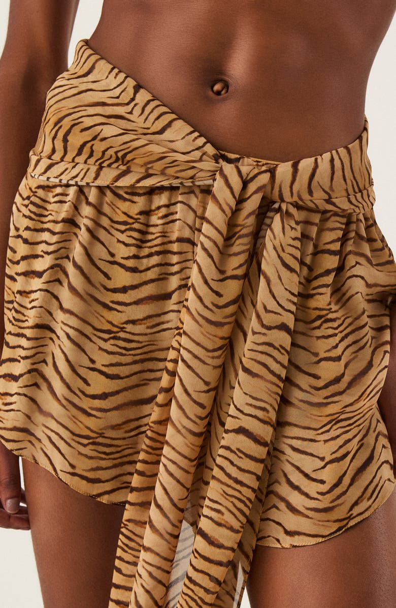 ViX Paula Hermanny Rosie Cover-Up Skort, Alternate, color, 