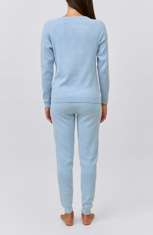 Papinelle Pointelle Pajamas In Blue