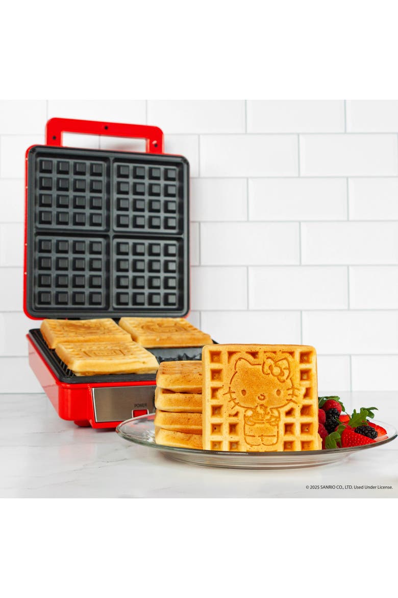 Hello Kitty Deluxe Waffle Maker, Alternate, color, None