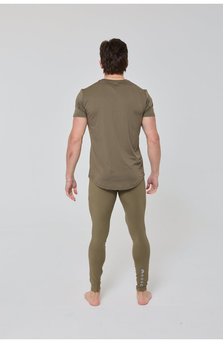 OOSC Elite Activewear Leggings - Khaki, Alternate, color, Khaki