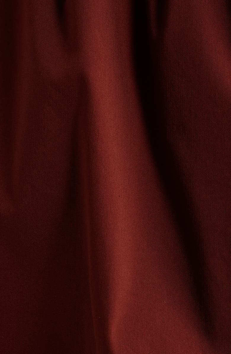 MANGO Stretch Cotton Joggers, Alternate, color, Burnt Orange