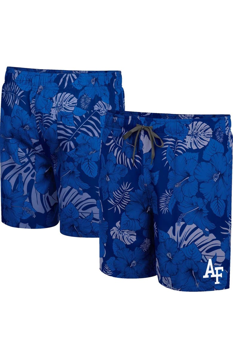 COLOSSEUM Men's Colosseum Royal Air Force Falcons The Dude Swim Shorts, Main, color, 