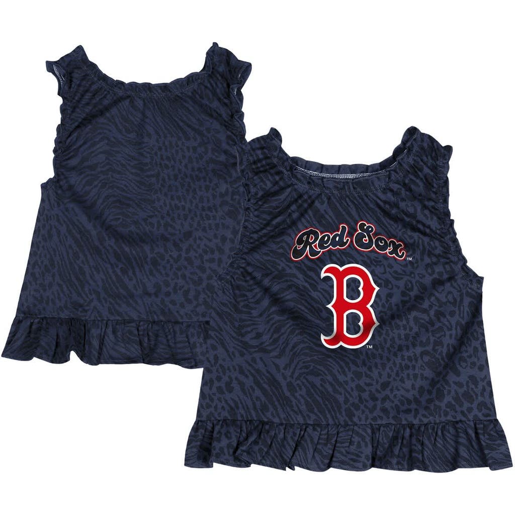 Outerstuff Babies' Toddler Navy Boston Red Sox Playground Dress In Blue