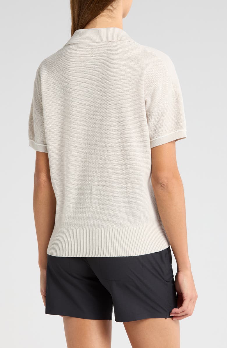 Rhone Birdie Short Sleeve Polo Sweater, Alternate, color, 