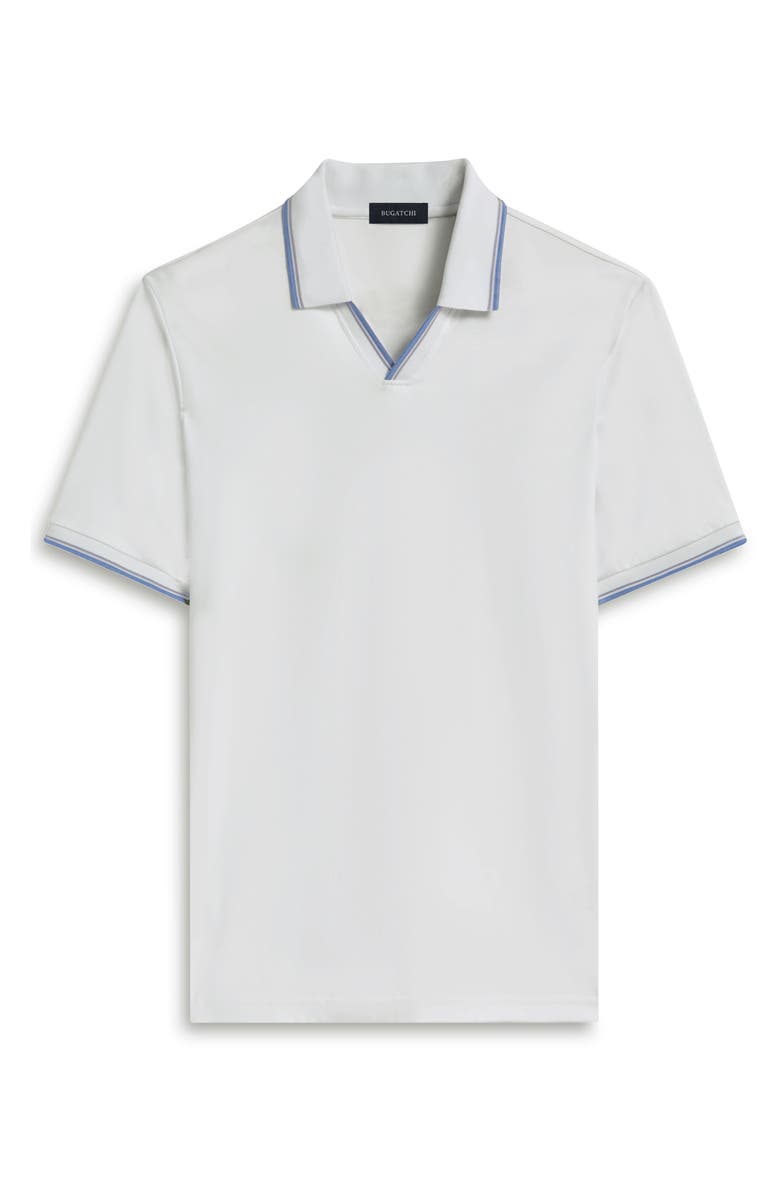 Bugatchi Tipped Johnny Collar Polo, Alternate, color, 