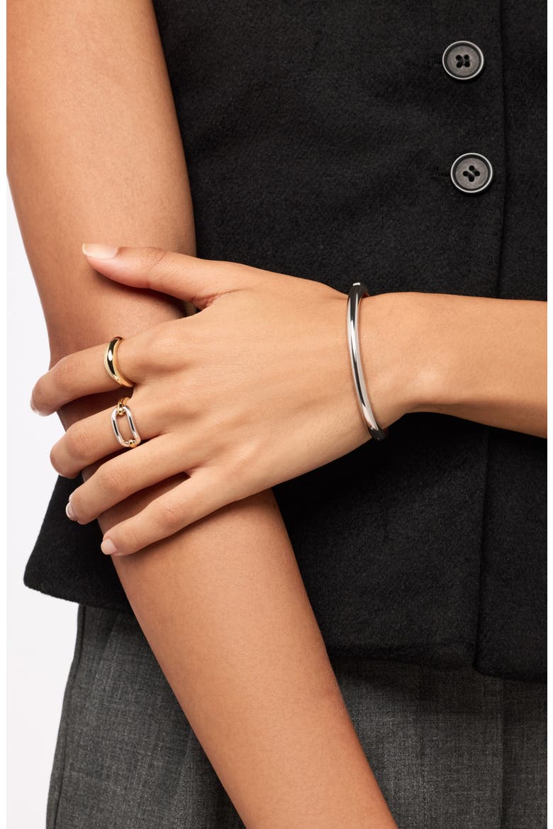 Blake Two-Tone Ring, Alternate, color, GOLD / SILVER