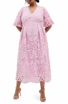 City Chic Kylee Lace Maxi Dress