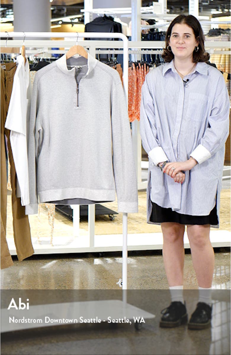 Flip Coast Reversible Half Zip Pullover, sales video thumbnail