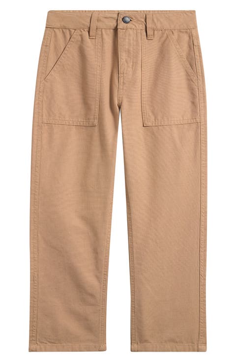 Kids' Hyped Canvas Straight Leg Pants (Big Kid)
