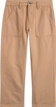 Rip Curl Kids' Hyped Canvas Straight Leg Pants