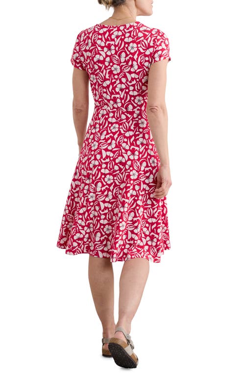 Shop Seasalt Cornwall Pier View Jersey Fit & Flare Dress