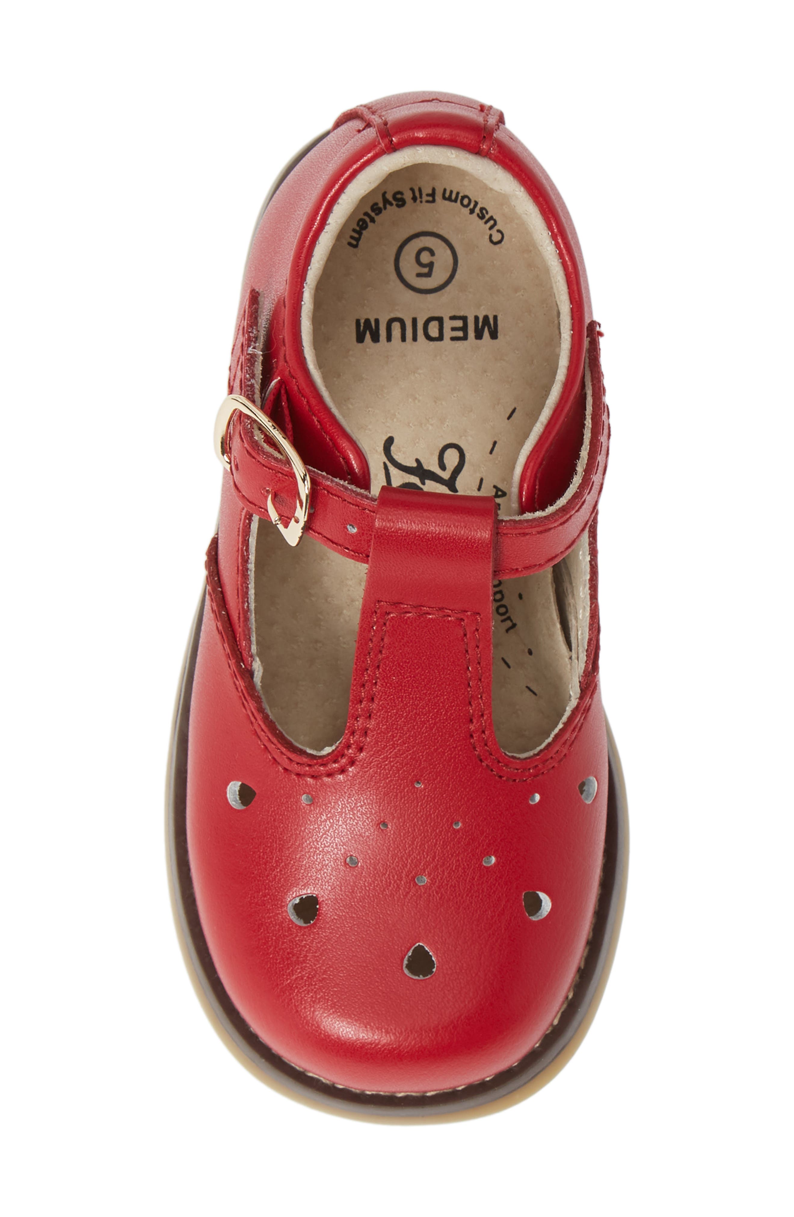 Footmates Harper Mary Jane, Alternate, color, Apple Red