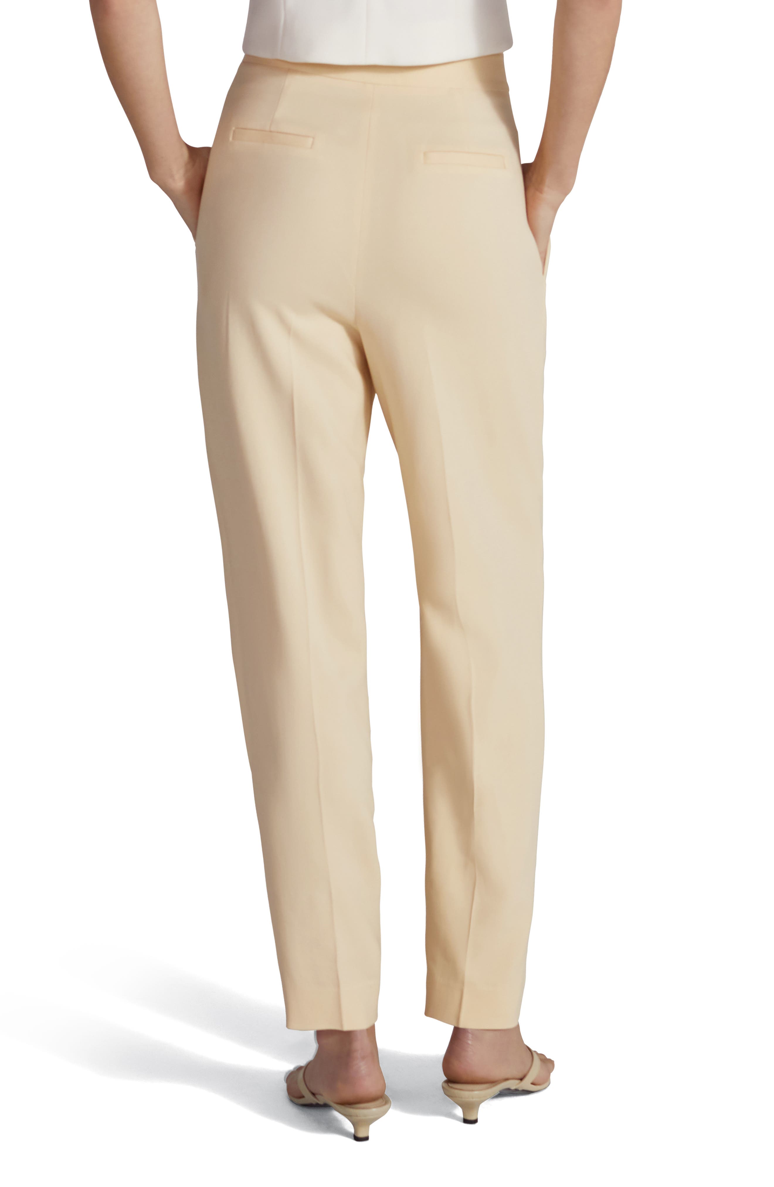 Side Zip Pleated Pants - image 2