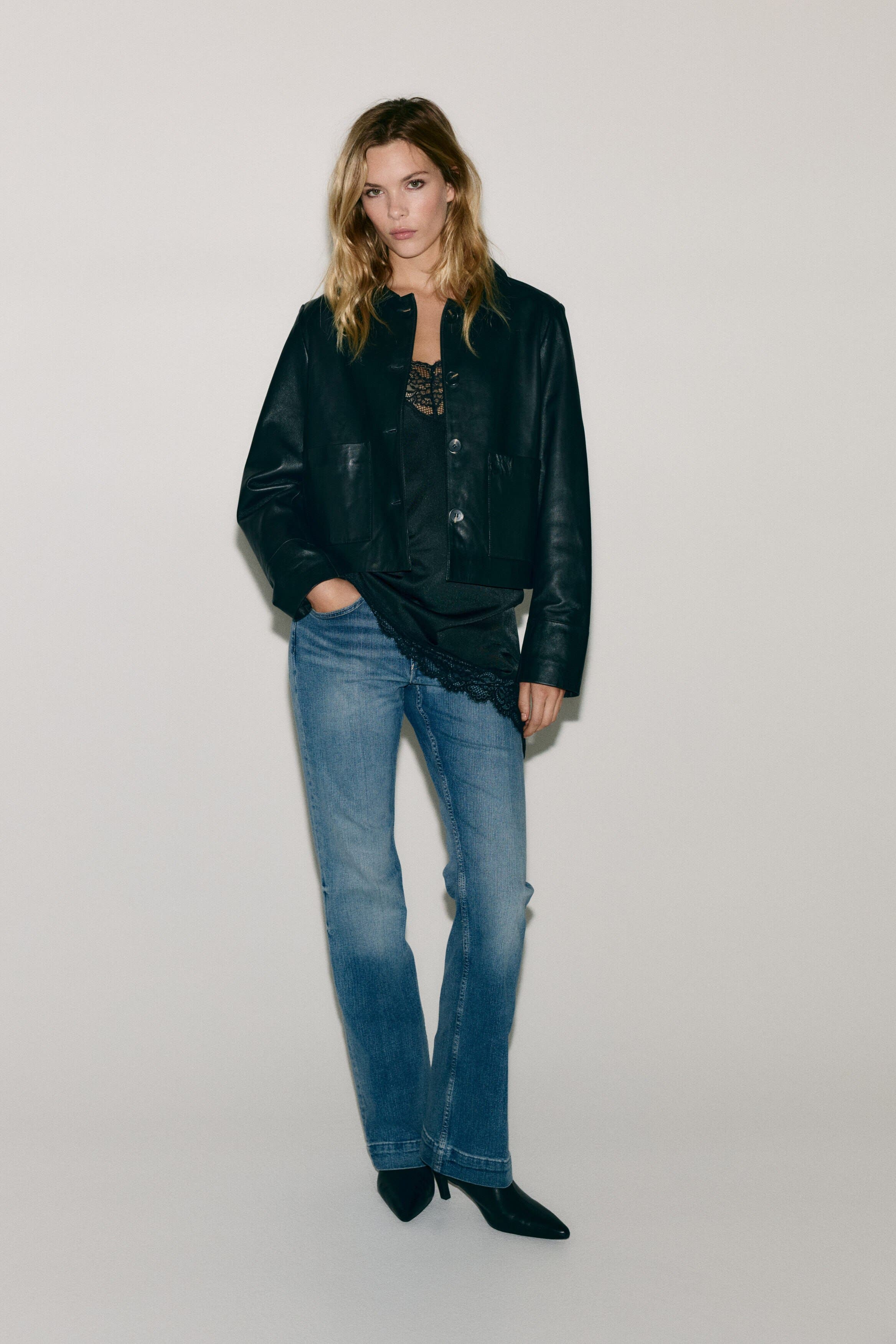 selected Dusty denim blue