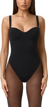Naked Wardrobe Bustier Tank Bodysuit