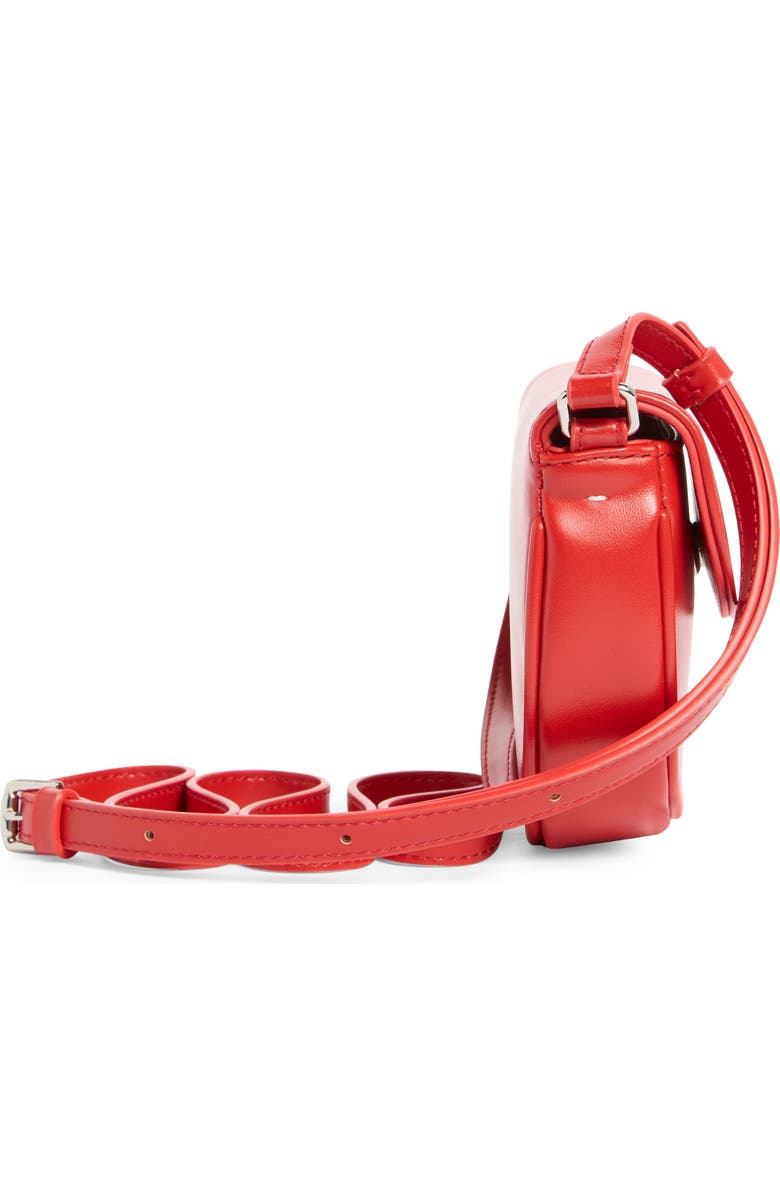 Stand Oil Mino Faux Leather Crossbody Bag, Alternate, color, Red