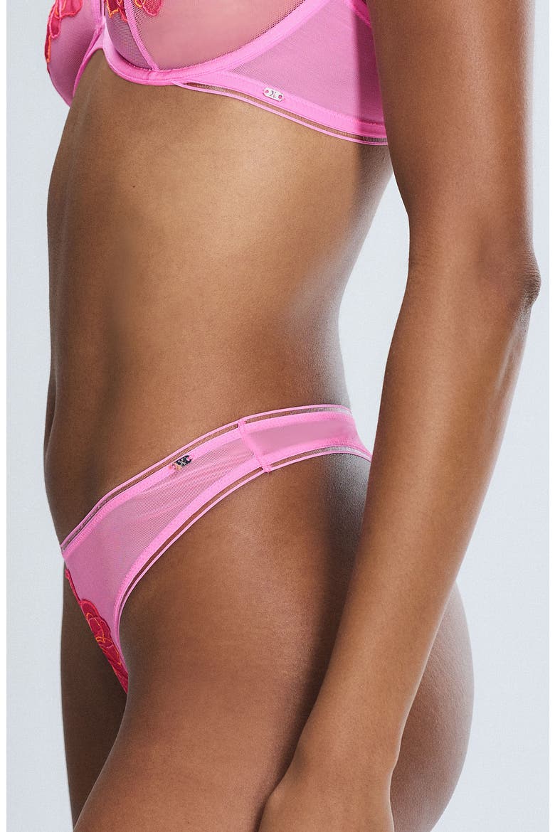 Garden Nouveau Thong, Alternate, color, HYDRO-PINK