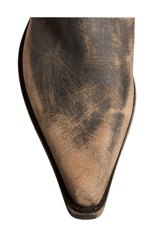 Khaite Clive Leather Boots In Black
