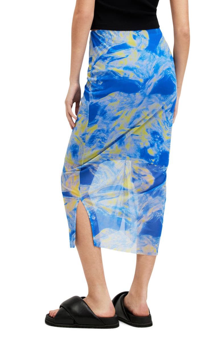 AllSaints Nora Inspiral Midi Skirt, Alternate, color, 