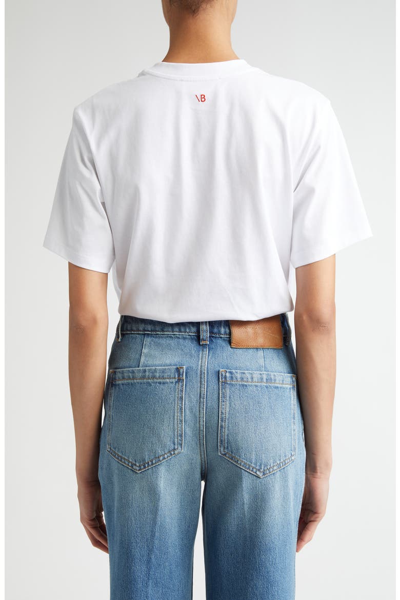 Fashion Stole My Smile Organic Cotton Graphic T-Shirt, Alternate, color, WHITE FASHION STOLE MY SMILE